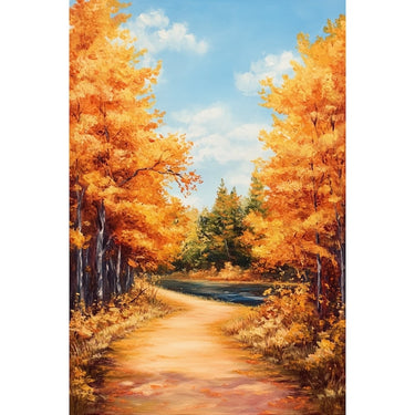 Autumn Path canvas